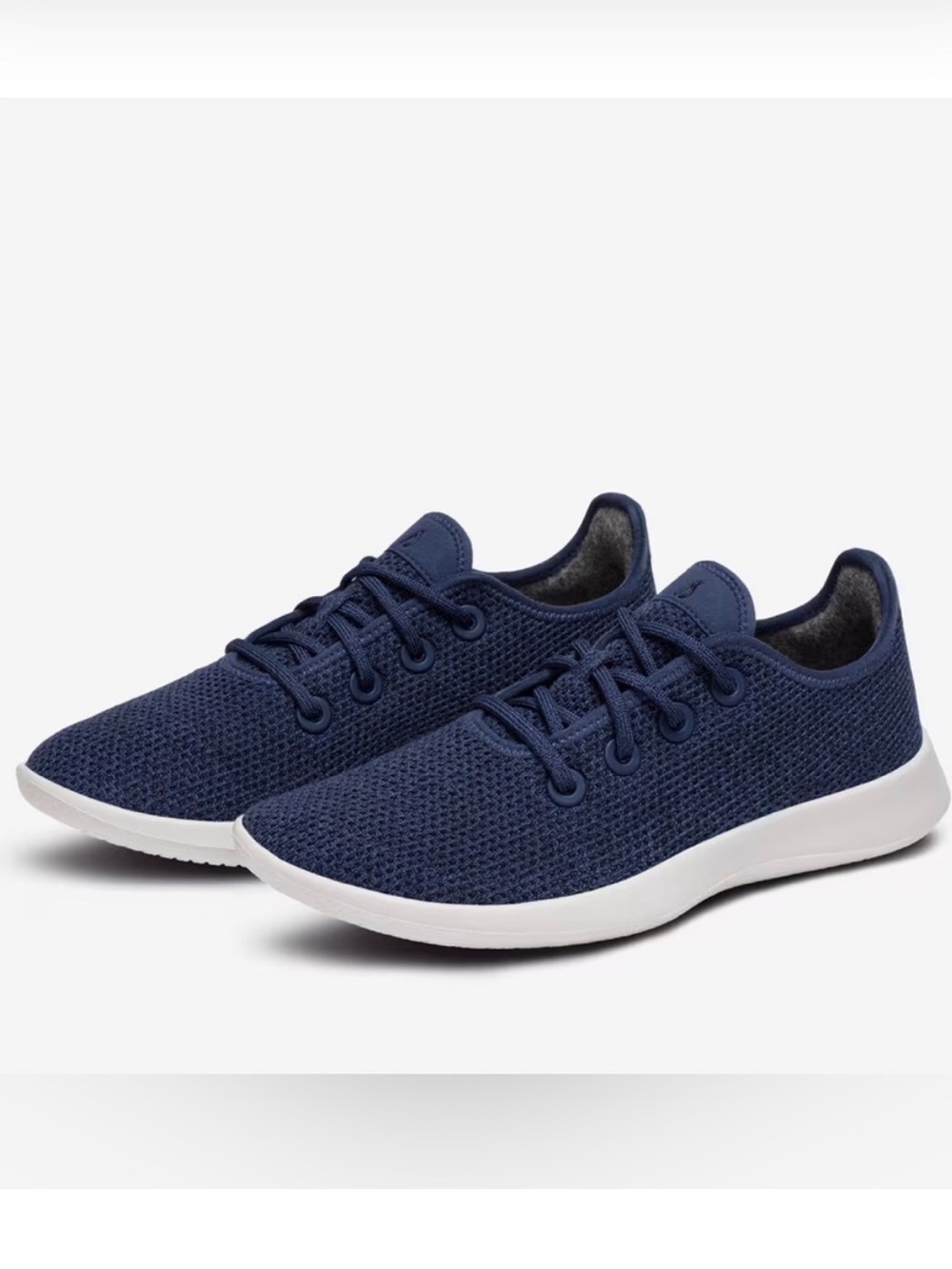 Allbirds  | Men’s Tree Runner NZ Lightweight Shoes Sneakers Navy Blue Size 10